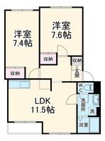 物件の間取り画像