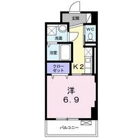 静岡県浜松市中央区砂山町(マンション)の賃貸物件の間取り