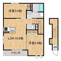 物件の間取り画像