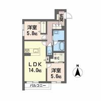 グリナージュの間取り