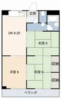 物件の間取り画像