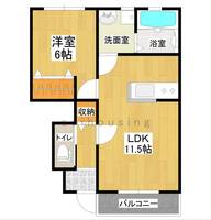 物件の間取り画像