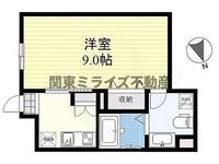 東京都江東区亀戸5(アパート)の賃貸物件の間取り