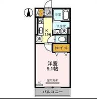 埼玉県さいたま市見沼区大和田町2(アパート)の賃貸物件の間取り