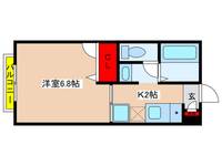ハイツAKIの間取り