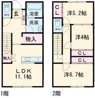 物件の間取り画像
