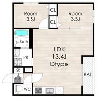 物件の間取り画像