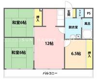 岩崎ハイツの間取り