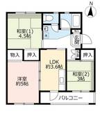 物件の間取り画像