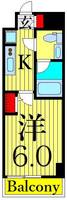 東京都葛飾区東四つ木4(マンション)の賃貸物件の間取り