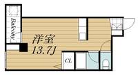 千葉県千葉市中央区末広3(マンション)の賃貸物件の間取り