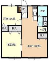 ファミール緑が丘の間取り