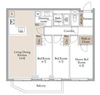 物件の間取り画像