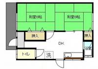 広島県広島市安芸区畑賀2(一戸建)の賃貸物件の間取り
