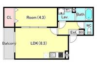 物件の間取り画像