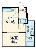 DAYS勝田台南の間取り