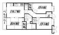 物件の間取り画像