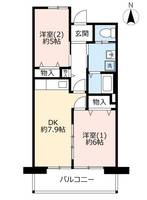 物件の間取り画像
