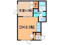 デュオM&Dの間取り