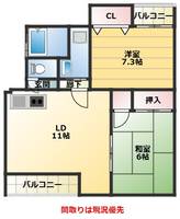 物件の間取り画像