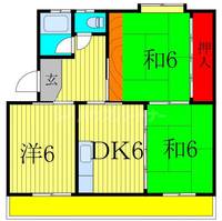 金杉台住宅の間取り