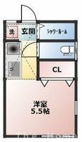 東京都中野区野方3(アパート)の賃貸物件の間取り