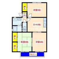 セジュール城山の間取り