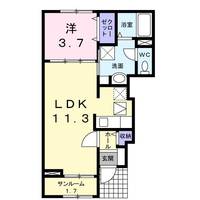 物件の間取り画像