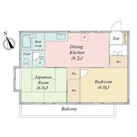 矢口ハイツIIの間取り