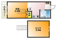 センチュリーシオン国立の間取り