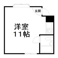 スクエア藤ノ森の間取り