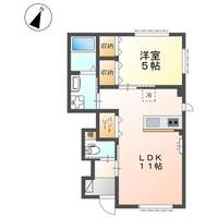 パレス北野の間取り