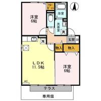 パストラルII B棟の間取り