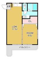 物件の間取り画像