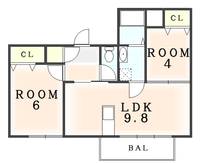 物件の間取り画像