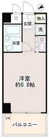東京都中野区東中野5(マンション)の賃貸物件の間取り
