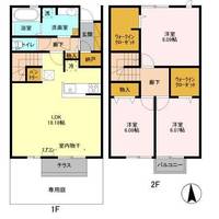 千葉県柏市西町(一戸建)の賃貸物件の間取り