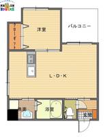 長崎県長崎市目覚町(マンション)の賃貸物件の間取り