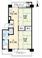 UR中央台の間取り