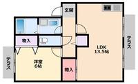 物件の間取り画像
