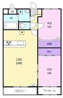物件の間取り画像