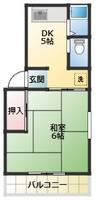 物件の間取り画像