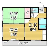 埼玉県戸田市南町(マンション)の賃貸物件の間取り