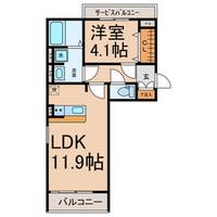 ファーランジュ四日市の間取り
