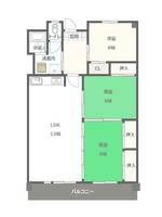 愛知県名古屋市西区貝田町1(マンション)の賃貸物件の間取り
