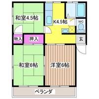 物件の間取り画像