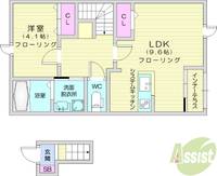 物件の間取り画像