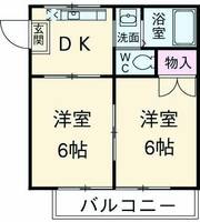 駅前マンション和行の間取り