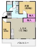 物件の間取り画像