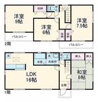 物件の間取り画像